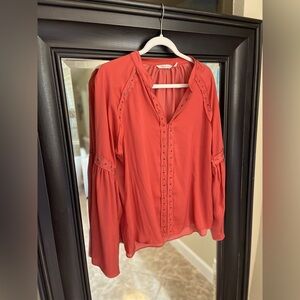 Soft Surroundings Gail Grommet Top Size‎ Large